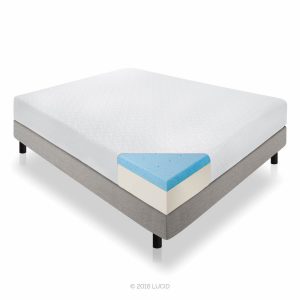 lucid gel memory foam mattress